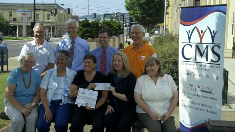 Community Mediation Services Award from East Tennessee Foundation